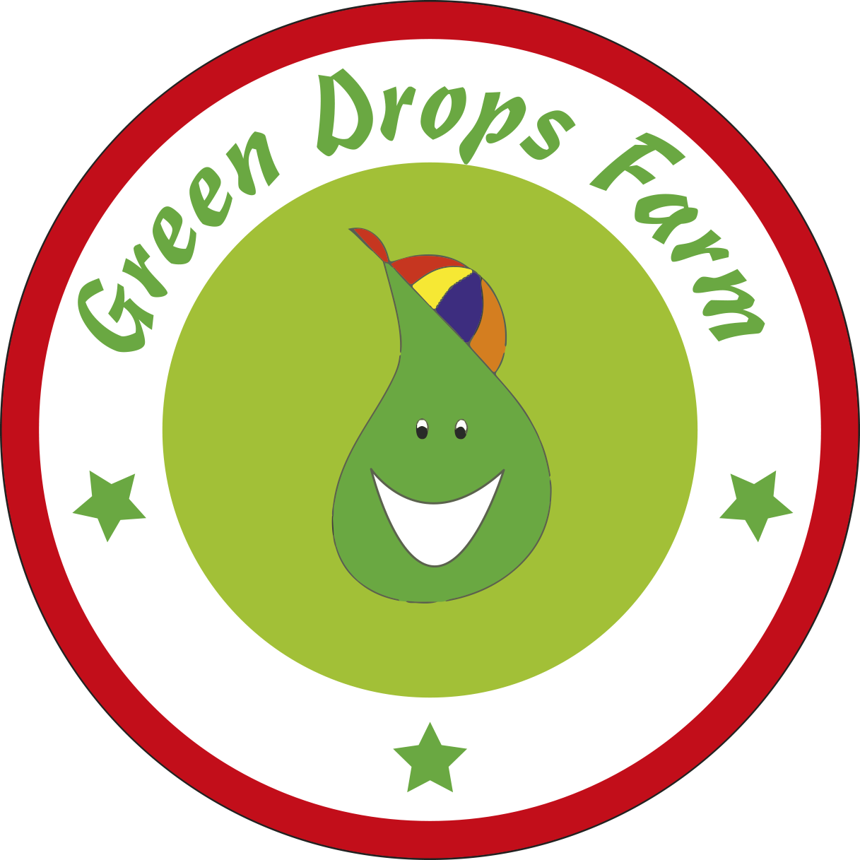 Green Drops Farm logója